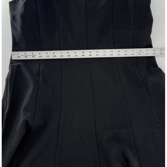 NWT Evan Picone Black Label A line Black Dress Wardrobe Staple Career Sz 16 - Picture 11 of 11